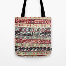 Ottoman Manisa West Anatolian Kilim Print Tote Bag
