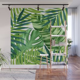 Tropical leaves III Wall Mural