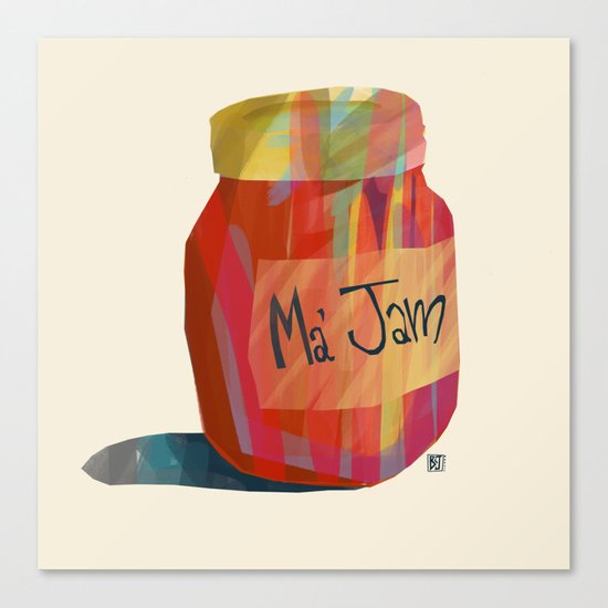 This is my jam Canvas Print