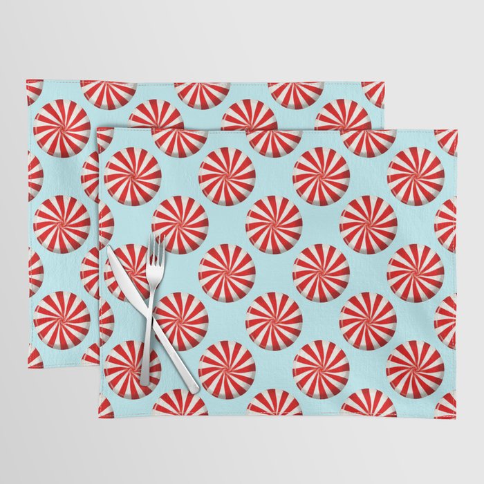 Peppermint candy Placemat