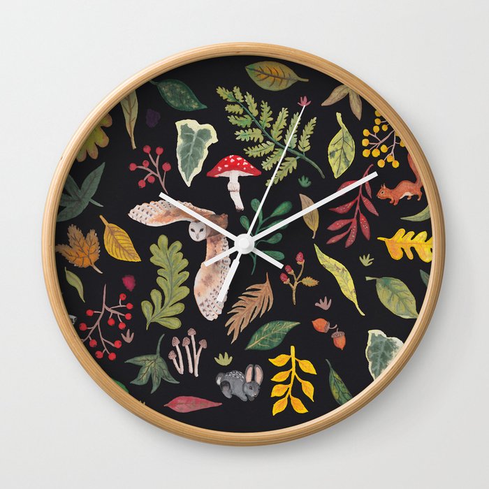 Woodland Wall Clock