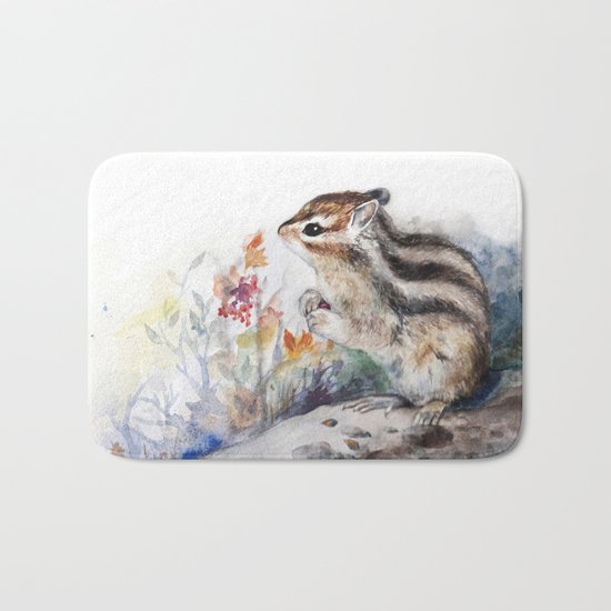 Chipmunk Bath Mat