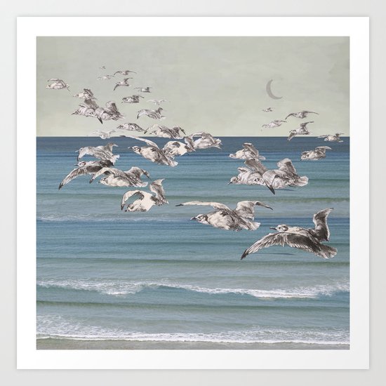 On their way Art Print