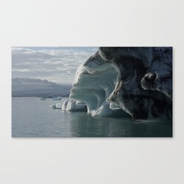 Icelandic Glacier Canvas Print