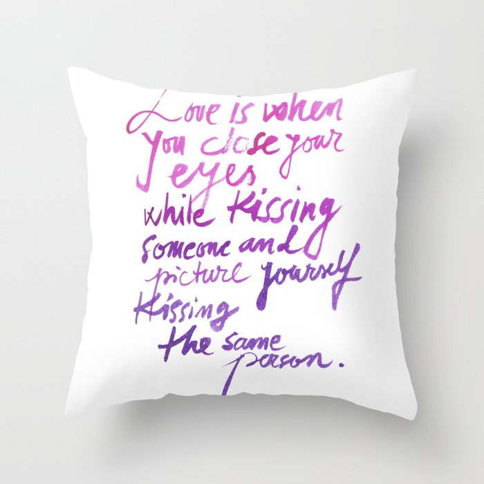 Pillow love discount quotes