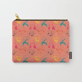 Western People Cowboy Cowgirl Pattern Carry-All Pouch
