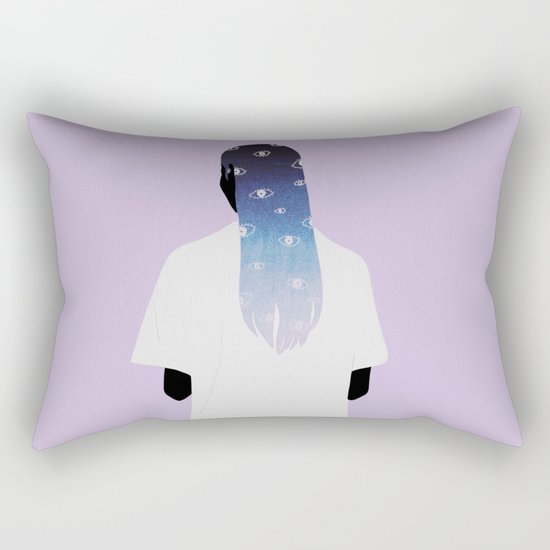 Eyes Rectangular Pillow