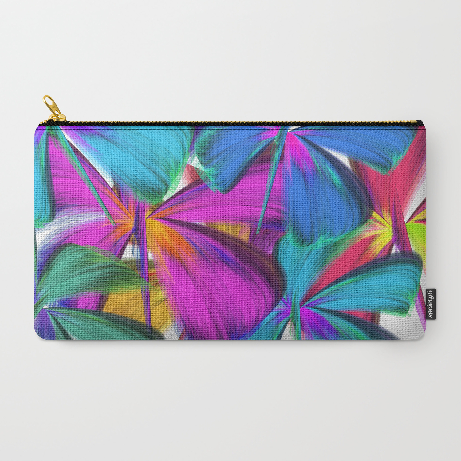Flowers For The Beach Bathroom Bedroom Living Room Pool Side Guest House Decor And Accessories Carry All Pouch