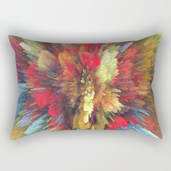 Abstract painting 101 Rectangular Pillow