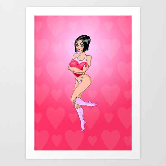 LuvGirl Art Print