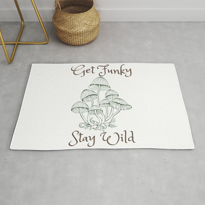Get Funky, Stay Wild Rug