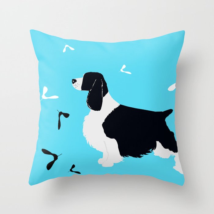 springer spaniel cushion