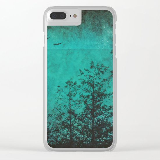 Faded Souls Clear iPhone Case