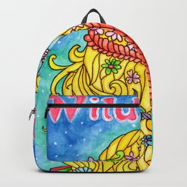 Watercolor Doodle Art | Wild Child Backpack
