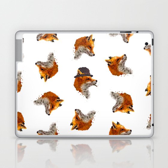 Gentlemen's instinct # Fox Laptop & iPad Skin