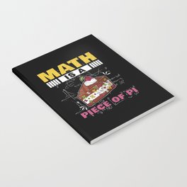 Piece Of Pi Funny Math Meme Math Nerd Pi Day Notebook