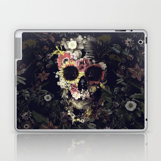 Garden Skull Laptop & iPad Skin