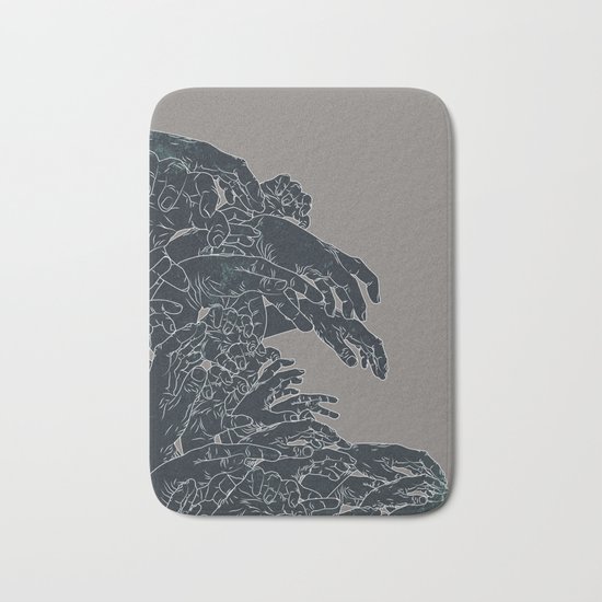Tidal wave Bath Mat