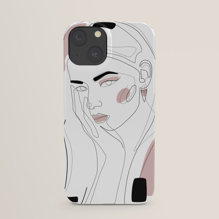 In Blush iPhone Case by Explicit Design Society6