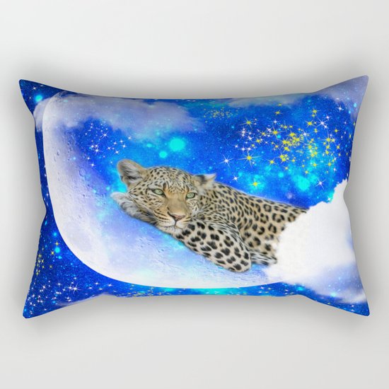 Relax in The moon Rectangular Pillow