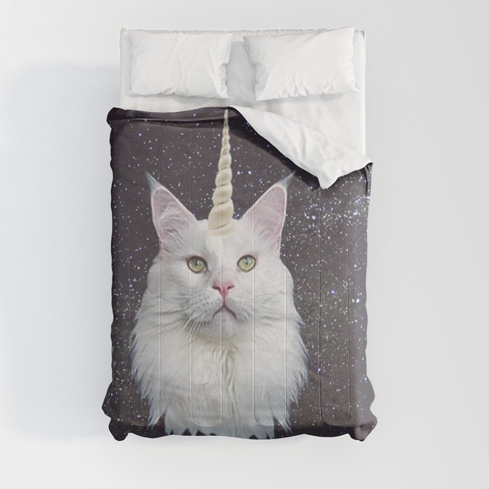 Unicorn Cat Comforter