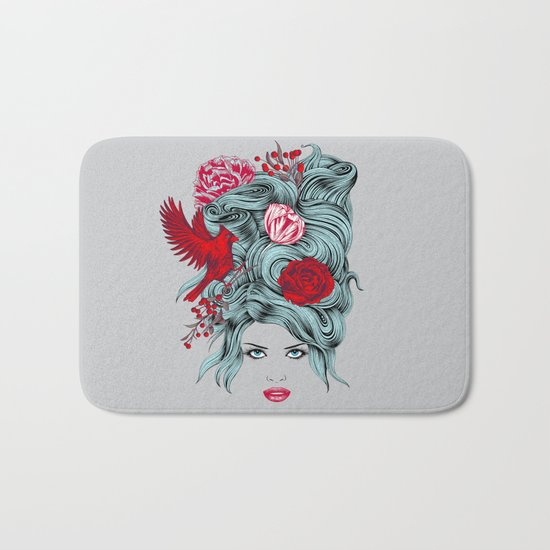 Winter Girl Bath Mat