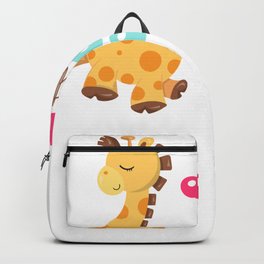 Giraffe Quotes If You Can Dream It You Can Do It Backpack