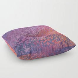 Orange Sunset with Purple Hues | Saletta Home Decor Floor Pillow