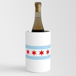 Chicago Flag Wine Chiller