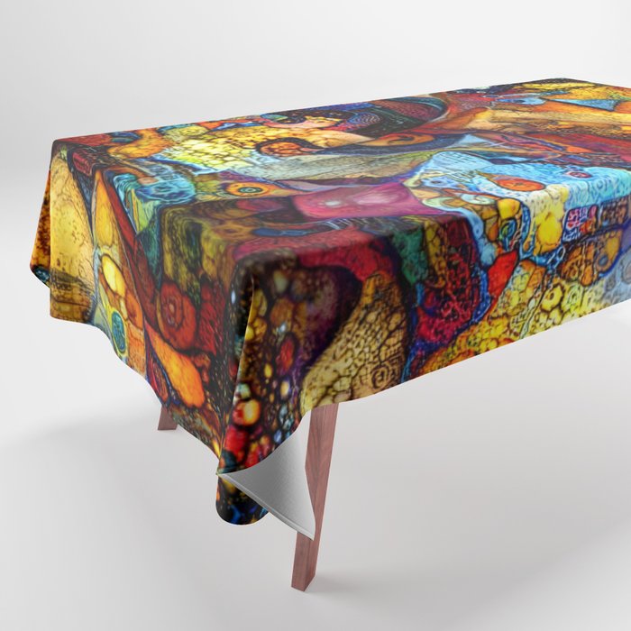 Color Blocks Tablecloth