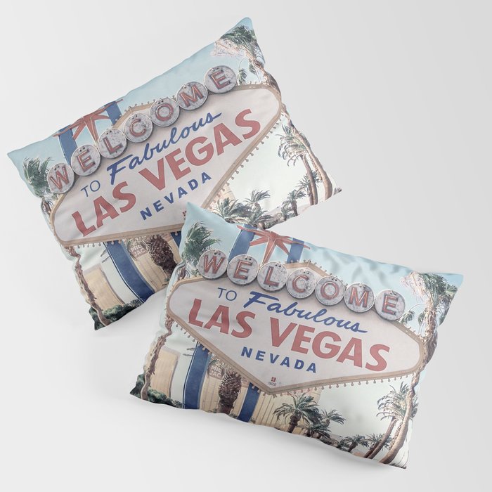 Las Vegas Sign Pillow Sham