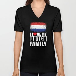 Dutch Family V Neck T Shirt