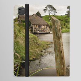 New Zealand Photography - Small Lake By Fairy Tale Houses iPad Folio Case