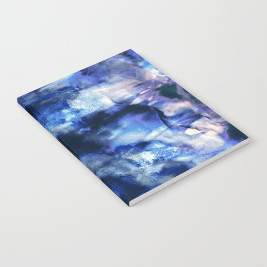 Blue Lagoon Tie-Dye Notebook