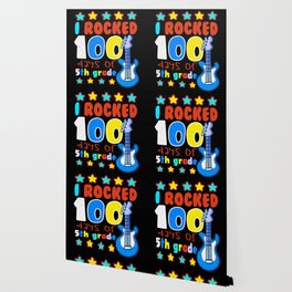 Days Of School 100th Day Rocked 100 5th Grader Wallpaper
