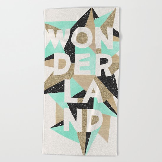 Wonderland Beach Towel