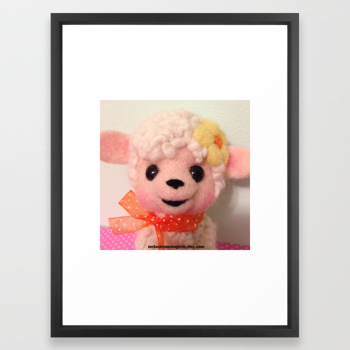 Lambie Pie Framed Art Print