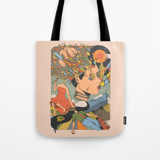 A Shattered Mind Tote Bag