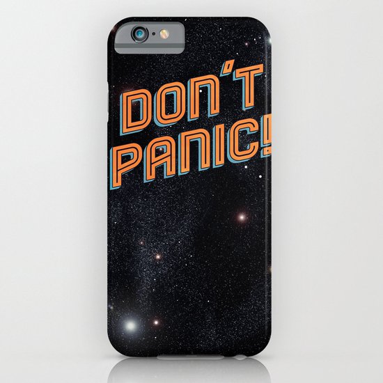 Don't Panic iPhone & iPod Case