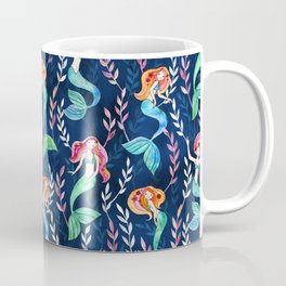 Merry Mermaids in Watercolor Mug