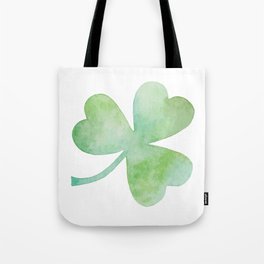 Green clover Tote Bag