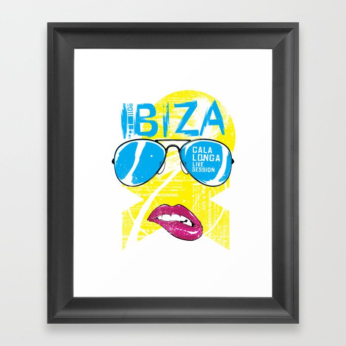 Ibiza Framed Art Print