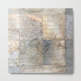 Structure Four Metal Print | Abstractphotography, Fineart, Wall, Marble, Street, Milan, Faded, Structure, City, Color 