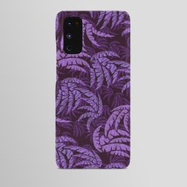  Hawaiian Purple Palm Leaves Paradise  Android Case
