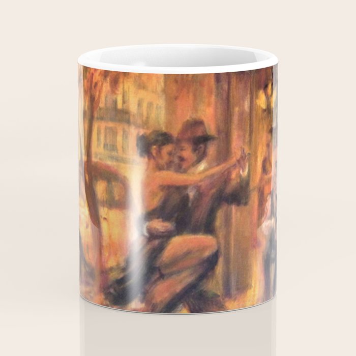 Couple Dancing Tango Painting Coffee Mug By Miquelcazanya Society6