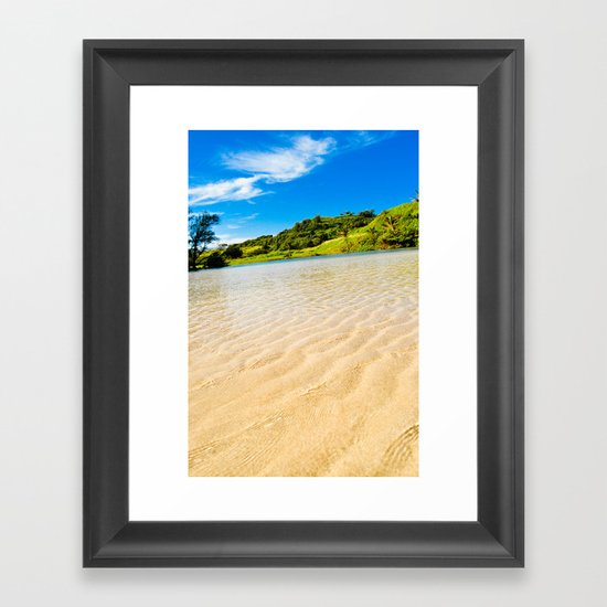 Lost in Paradise Framed Art Print