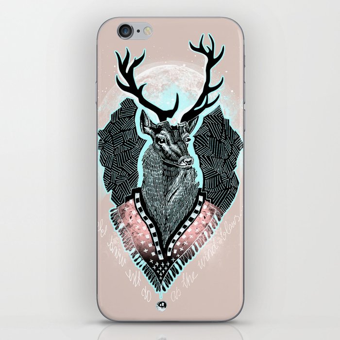 Wind:::Deer iPhone Skin