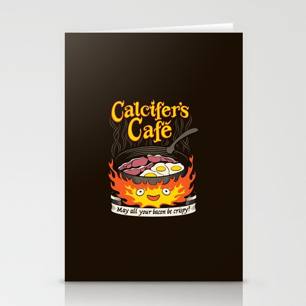 Calcifer's Cafe Stationery Cards