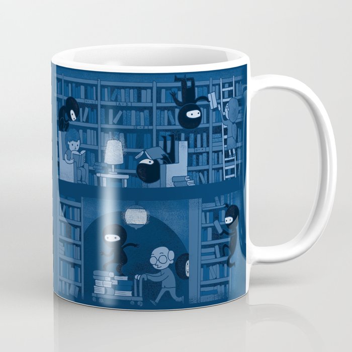 Silence in the Library Coffee Mug