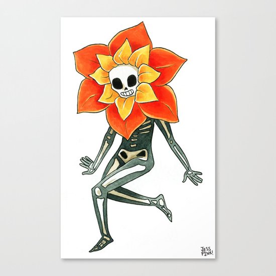 Caléndula Canvas Print